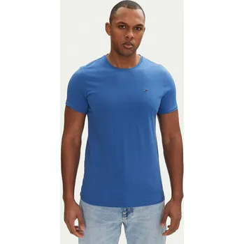 Pánské tričko Tommy Jeans pánské modré tričko 20003090-8720638842910