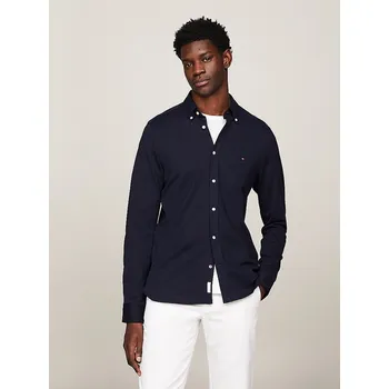 Tommy Hilfiger pánská tmavě modrá košile 20010189-2058559