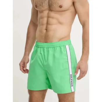 Pánské plavky Tommy Hilfiger pánské zelené plavky 20014365-8720646327676