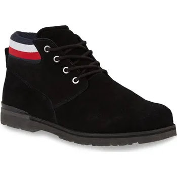 Pánská zimní obuv Tommy Hilfiger pánské černé boty 30001047-8720645213604