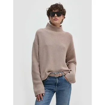 Dámský svetr Calvin Klein dámský hnědý svetr 20008359-2132648