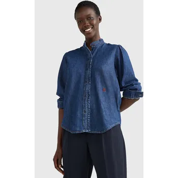Dámská košile Tommy Hilfiger dámská modrá džínová košile 20020332-1874051