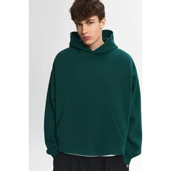 Pánská mikina Mikina bomber - M - House - pískově zelená - 579JL-97X