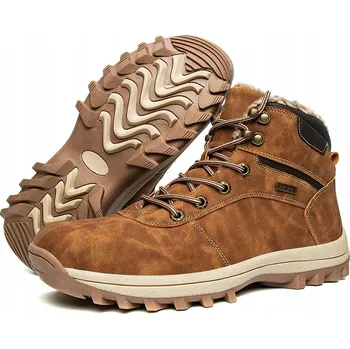 Pánská sportovní obuv ZIMNÍ ZATEPLENÉ Taktické boty outdoorové turistické trekové 41