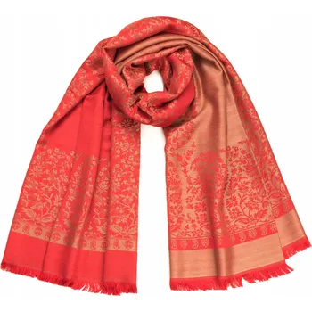 Šála Szaleo šála červená 184 cm - dámská