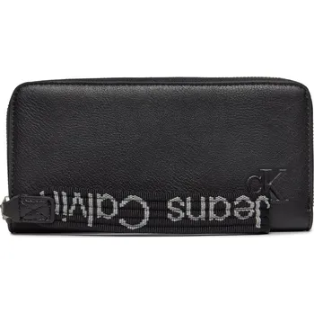 Calvin Klein dámská černá velká peněženka 10003360-8720109166385