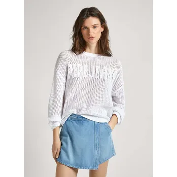 Dámský svetr Pepe Jeans dámský bílý svetr GISELE 20014250-8445866607437