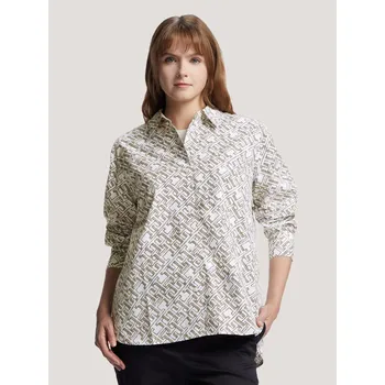 Dámská košile Tommy Hilfiger dámská krémová košile 20018786-8720645367932