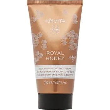 Tělový krém Apivita Royal Honey Rich Moisturizing Body Cream - Bohatě hydratační tělový krém 150 ml