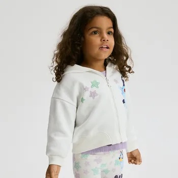 Dívčí mikina Reserved - Mikina Bluey - krémová - 592GT-01X - 592GT-01X-92