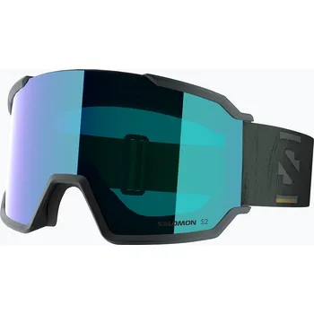 Sjezdové lyžování Lyžařské brýle Salomon S/View 3 green gables/ml mid blue