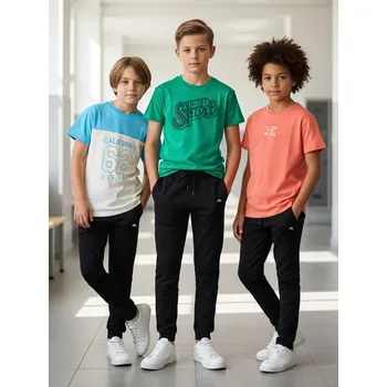 Oblečení a móda Sinsay - Sada 3 triček - broskvová - 180DX-24X - 180DX-24X-98