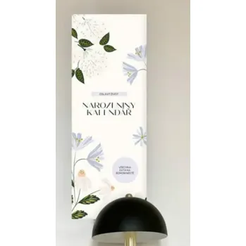 Kalendář Seik Nástěnný narozeninový kalendář - okouzlení květinami 2025