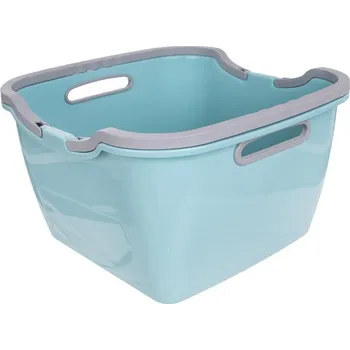 ČTVERCOVÁ MISKA NA PRANÍ S UCHYTY, 22 L, NA MYTÍ NÁDOBÍ