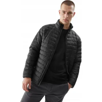 4F pánská péřová bunda bez kapuce 4FAW23TDJAM239 velikost L