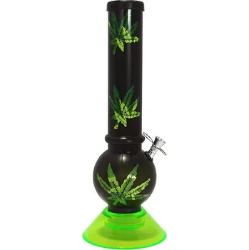 Humidor KRCZ Bong akryl List zelený (plast) 34cm