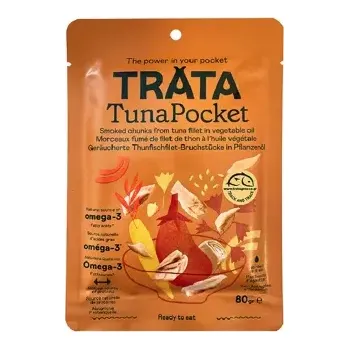 konzervovaná ryba Tuňák uzený v rostlinném oleji 80 g