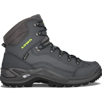 Pánská treková obuv Pánské boty LOWA RENEGADE GTX MID blue/lime Velikost: EU 44,5