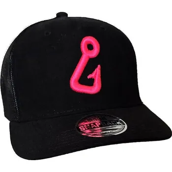 Kšiltovka Greyfish s 3D logem, růžová