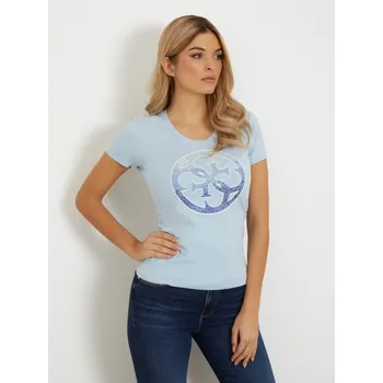 Dámské tričko Guess dámské modré tričko 20015775-7626101245046