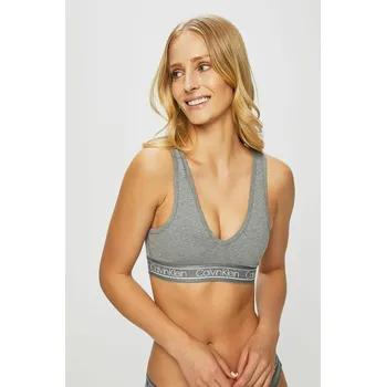 Podprsenka Calvin Klein dámská šedá sportovní podprsenka 20000083-8719115696764