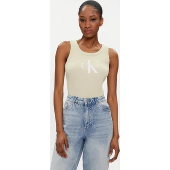 Calvin Klein dámské zelené tílko 20008272-2077970