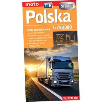Mapa Polski TIR 1:750 000 Kolektiv autorů