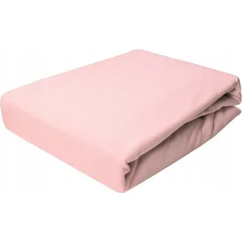 Prostěradlo PROSTĚRADLO JERSEY S GUMOU 120X200 RŮŽOVÉ