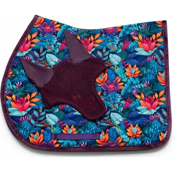 Vybavení pro koně Podsedlová Dečka Galop Wear Power Flower full