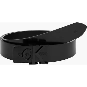Opasek Calvin Klein dámský lesklý černý pásek 10002985-1639810