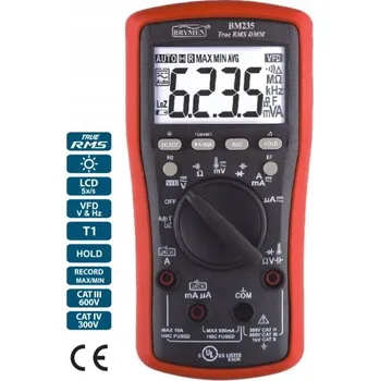 Zabezpečení domácnosti Ruční multimetr Brymen BM235