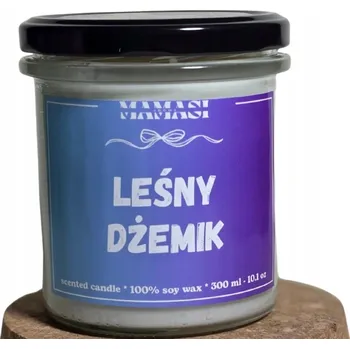 Svíčka Sójová vonná svíčka LESNÍ DŽEMÍK MamasiCandle 1 ks