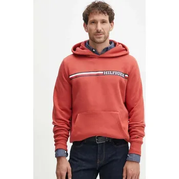 Pánská mikina Tommy Hilfiger pánská červená mikina 20013061-8720636649269