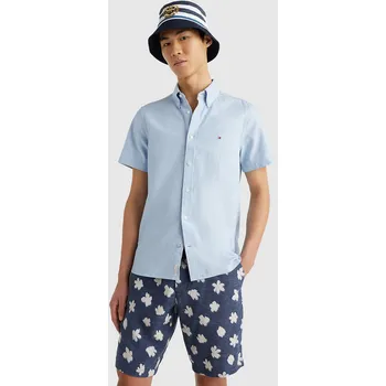 Pánská košile Tommy Hilfiger pánská modrá košile 20010194-8720642928754