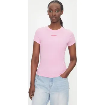Dámské tričko Tommy Jeans dámské růžové tričko 99929571-2238890