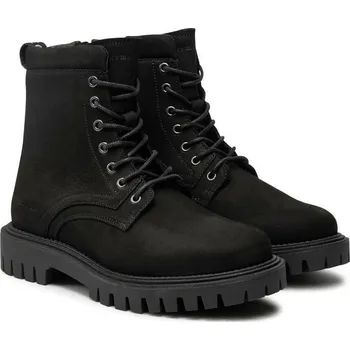 Pánské polobotky Tommy Hilfiger pánská černá obuv 30001141-8720637405420