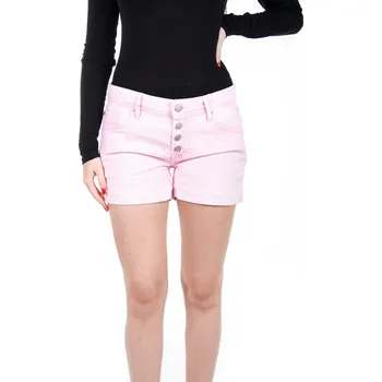 Dámské kraťasy Pepe Jeans dámské světle růžové džínové šortky 20014653-8434786340128