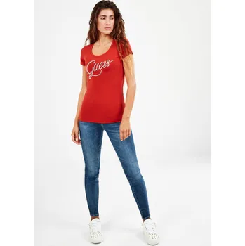 Dámské tričko Guess dámské cihlové tričko 20022573-7621826989565