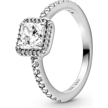 Prsten Pandora Okouzlující stříbrný prsten s křišťálem Timeless 198863C01 52 mm + 2 měsíce na vrácení zboží
