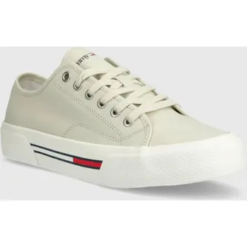 Pánské tenisky Tommy Jeans pánské béžové tenisky 30001022-1940015