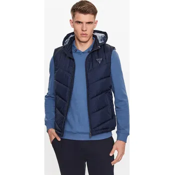 Pánská vesta Guess pánská tmavě modrá vesta 20020399-7622078825540