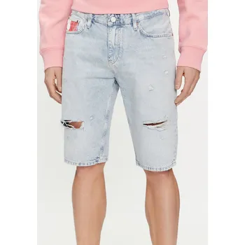 Pánské kraťasy Tommy Jeans pánské světle modré džínové šortky 20003281-2043913