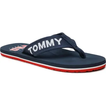 Pánské žabky Tommy Jeans pánské tmavěmodré žabky 30001018-8720643594859