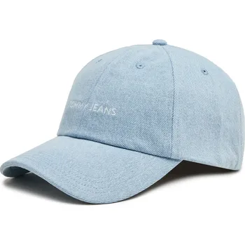 Kšiltovka Tommy Jeans dámská modrá džínová kšiltovka 10001896-2037431