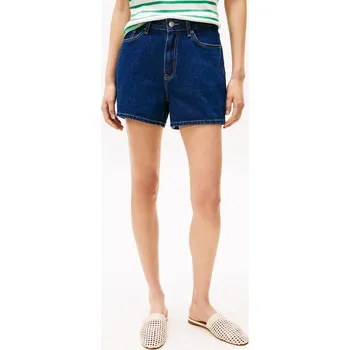 Dámské kraťasy Tommy Hilfiger dámské modré šortky 20021022-2177656