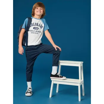 Chlapecké tričko Sinsay - Tričko s krátkým rukávem - bílá - 5174R-00X - 5174R-00X-110