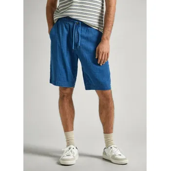 Pánské kraťasy Pepe Jeans pánské modré šortky 20016739-2099989