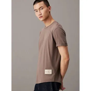 Pánské tričko Calvin Klein pánské hnědé tričko 20008959-2122694