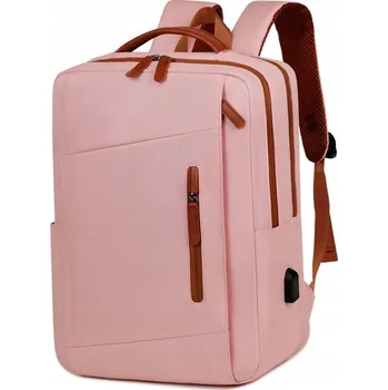Městský batoh Elegantní dámský business Batoh na notebook, prostorný, společenský, na Tablet, pastelový