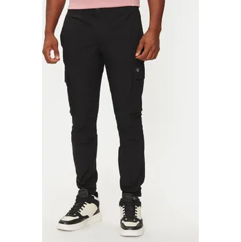 Pánské kalhoty Calvin Klein pánské černé cargo kalhoty 20008739-2152257